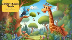 Zürafa ve Kuşun Masalı