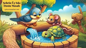 Şehrin Üç Sıkı Dostu Masalı