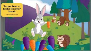Tavşan Zeno ve Renkli Havuçlar Masalı
