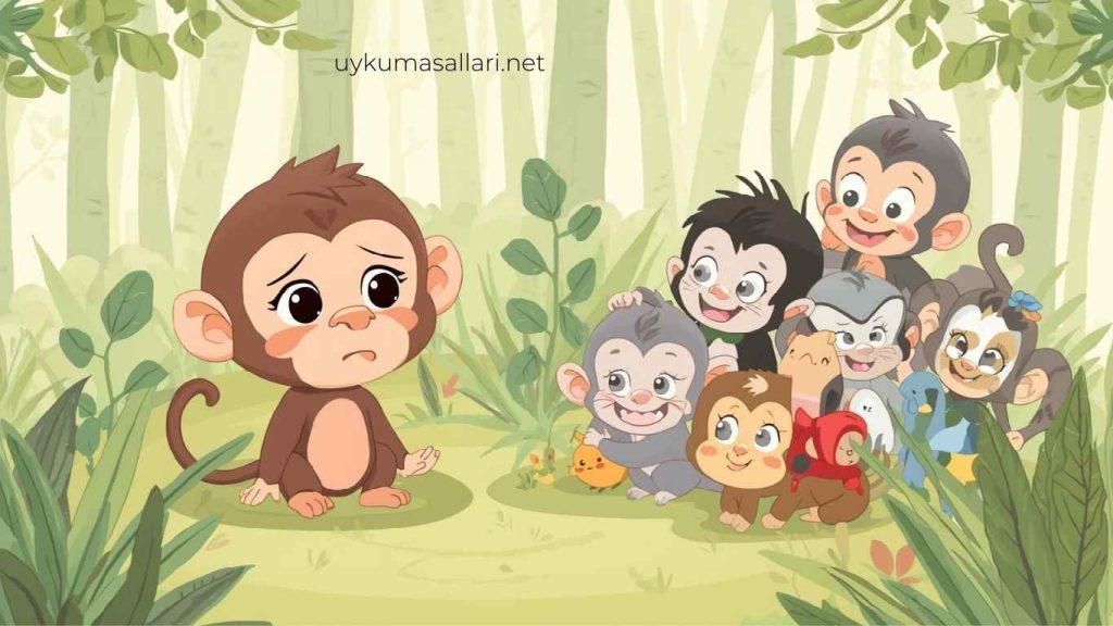 Kıskanç Maymun Maya’nın Masalı