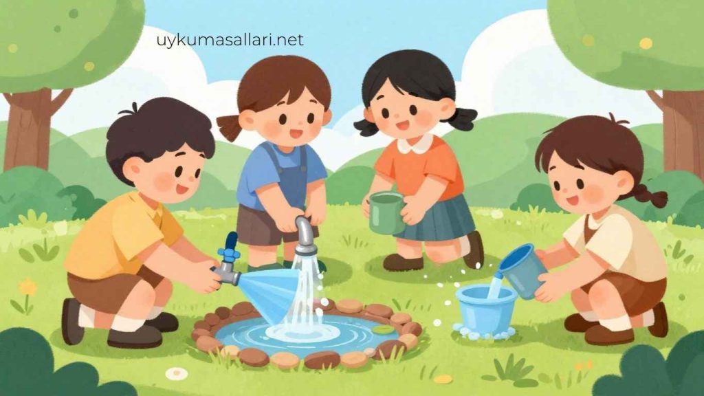 Susuz Kalan Dere Masalı